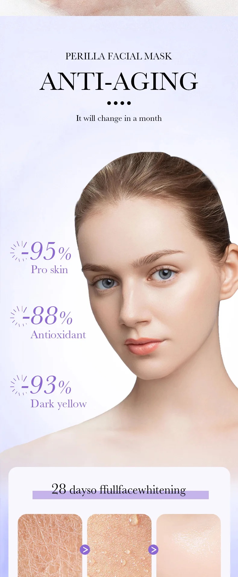 10pcs Polypeptide Perilla Hydrating Anti-Aging Nourishing Mask Moisturizing Oil Control Shrink Pores Anti Aging Face Skin Care 10 S547ab38841094ebb9f47263641bb0655c