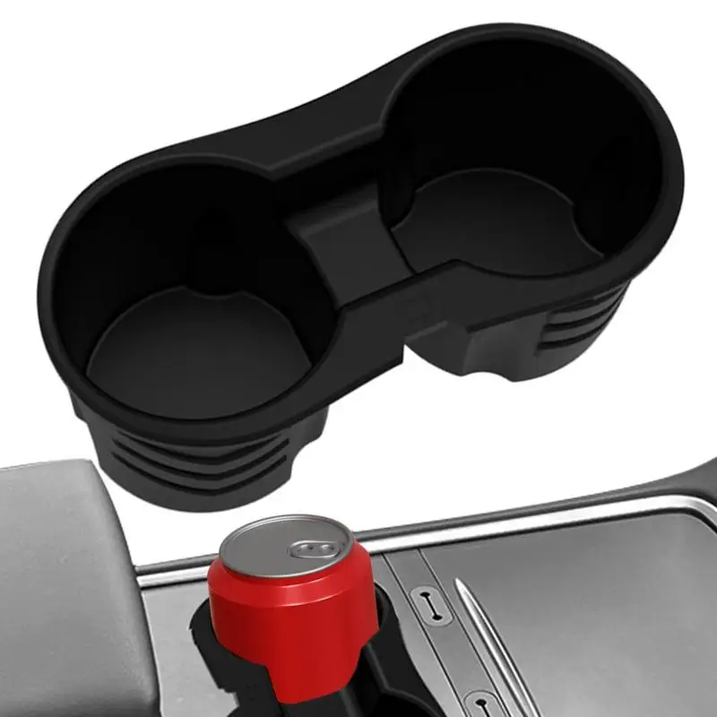 

Car Cup Holder Inserts For Tesla Model 3 / Y Silicone Center Console Drink Bottle Slot Slip Limiter For Car Interior Supplies