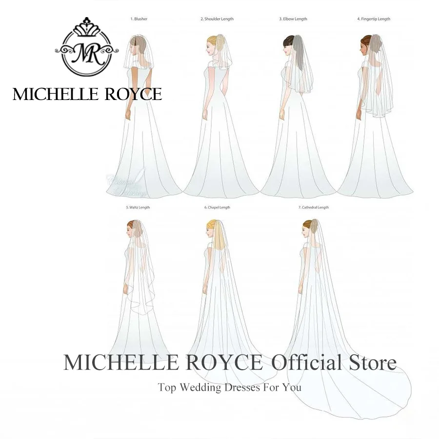 Индивидуальная свадебная фата Michelle Royce с расческой и обрезанными краями, индивидуальная длина 2024
Индивидуальная свадебная фата Michelle Royce с расческой и обрезанными краями, индивидуальная длина 2024