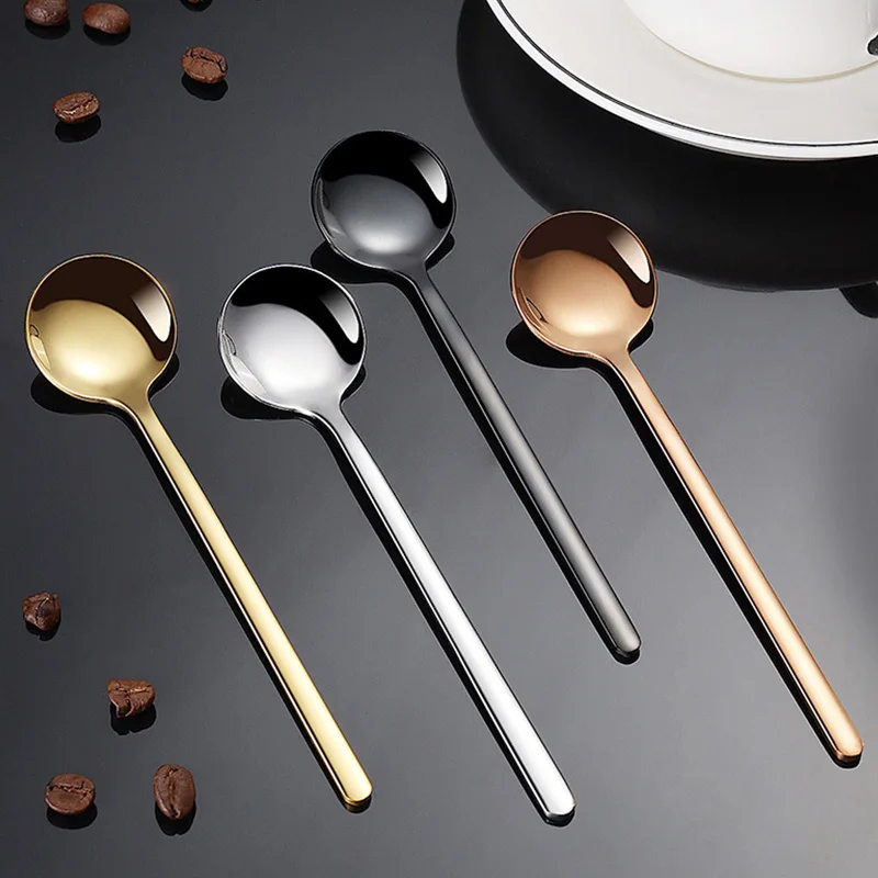304 Stainless Steel Dinnerware Coffee Spoon Ice Cream Dessert Tea Spoon Fruit Yogurt Spoon Mug Spoon Kitchen Accessories
304 Stainless Steel Dinnerware Coffee Spoon Ice Cream Dessert Tea Spoon Fruit Yogurt Spoon Mug Spoon Kitchen Accessories