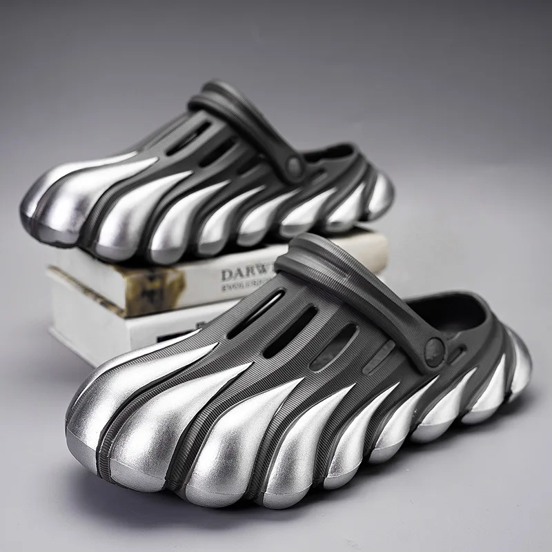 Fashion EVA Soft Slippers 2024 New Summer Cool Thick Sole Anti Slip Sandals Outdoor Breathable Beach Casual Shoes Wear-Resistant
Fashion EVA Soft Slippers 2024 New Summer Cool Thick Sole Anti Slip Sandals Outdoor Breathable Beach Casual Shoes Wear-Resistant