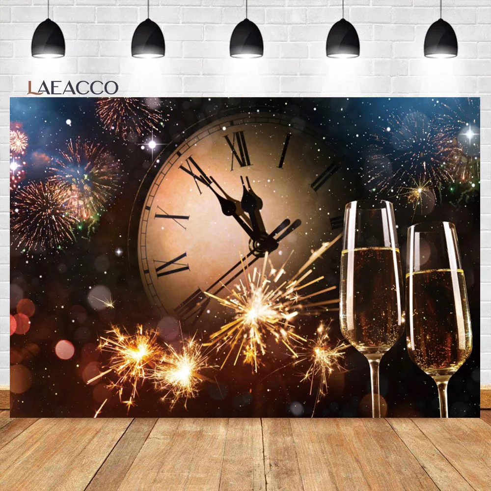 Laeacco New Year's Eve Party Backdrop Glitter Bokeh Black and Gold Fireworks Champagne Kid Adult Portrait Photography Background
Laeacco New Year's Eve Party Backdrop Glitter Bokeh Black and Gold Fireworks Champagne Kid Adult Portrait Photography Background