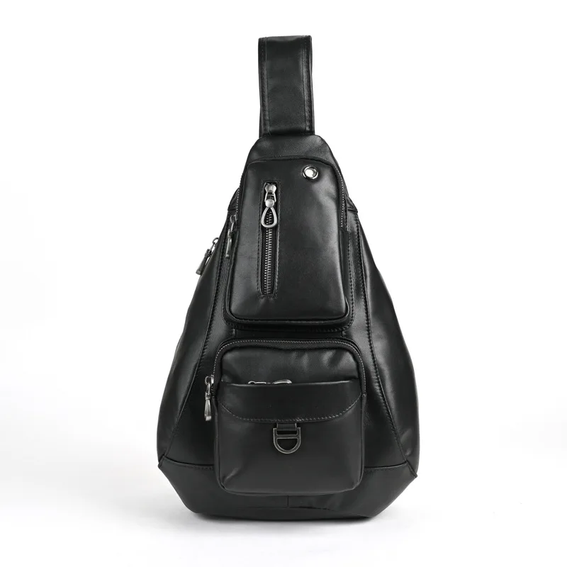 Fashion Business Messenger Bag Genuine Leather Men Chest Bags Crossbody Shoulder Bag Men's Male Cowhide Casual Large Chest Packs
Fashion Business Messenger Bag Genuine Leather Men Chest Bags Crossbody Shoulder Bag Men's Male Cowhide Casual Large Chest Packs