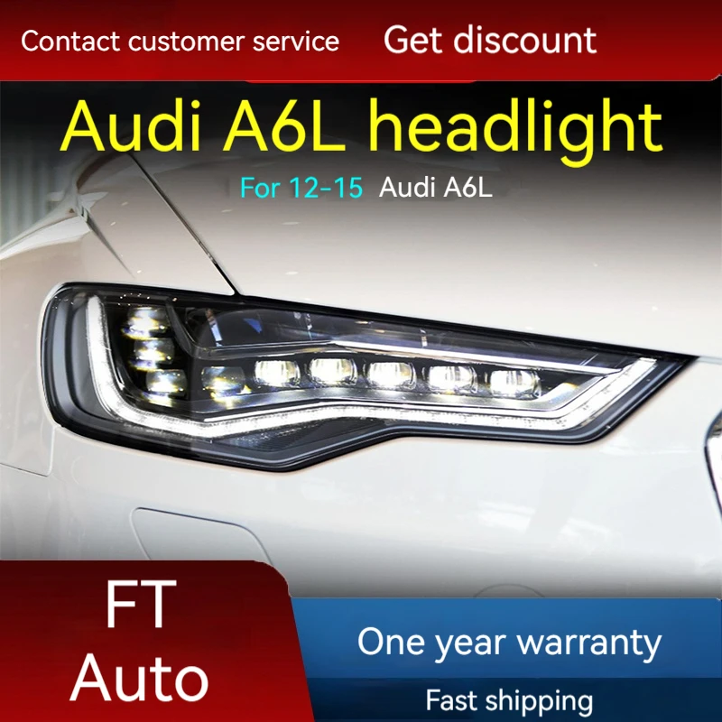 Car lights For 12-15 Audi A6L headlight assembly C7 modified LED lens dragon ball daytime running lights turn signals
Car lights For 12-15 Audi A6L headlight assembly C7 modified LED lens dragon ball daytime running lights turn signals