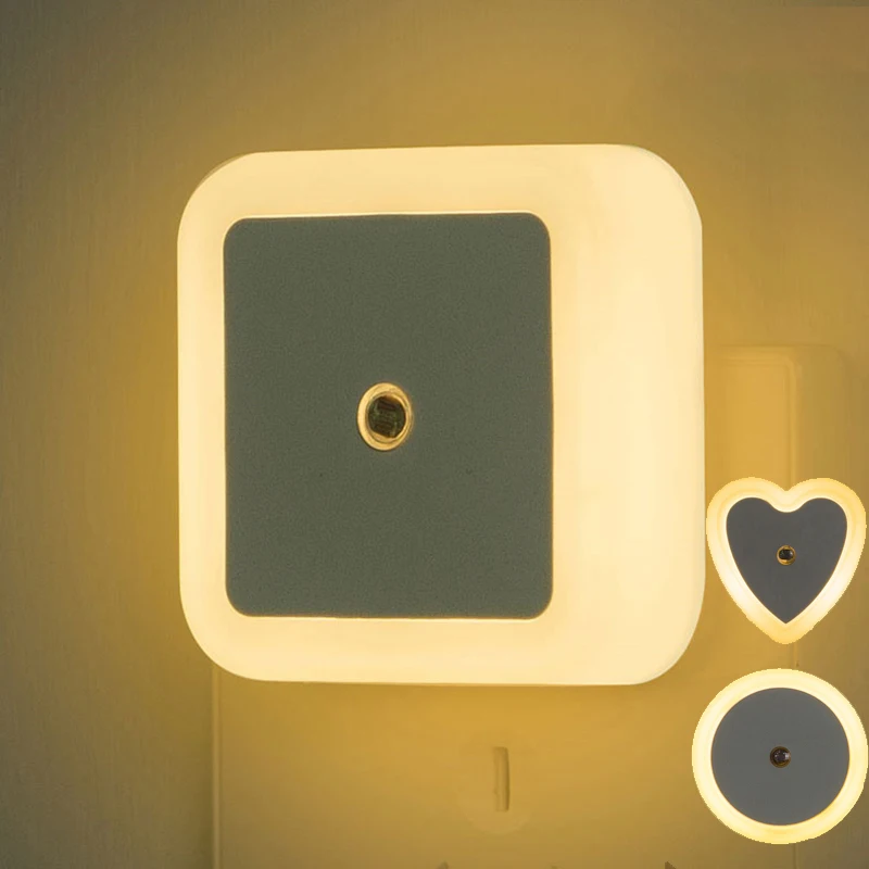 Mini Heart LED Night Light Sensor Control Energy Saving Decor Light Children Night Light Living Roombedroom Lighting Socket Lamp
Mini Heart LED Night Light Sensor Control Energy Saving Decor Light Children Night Light Living Roombedroom Lighting Socket Lamp