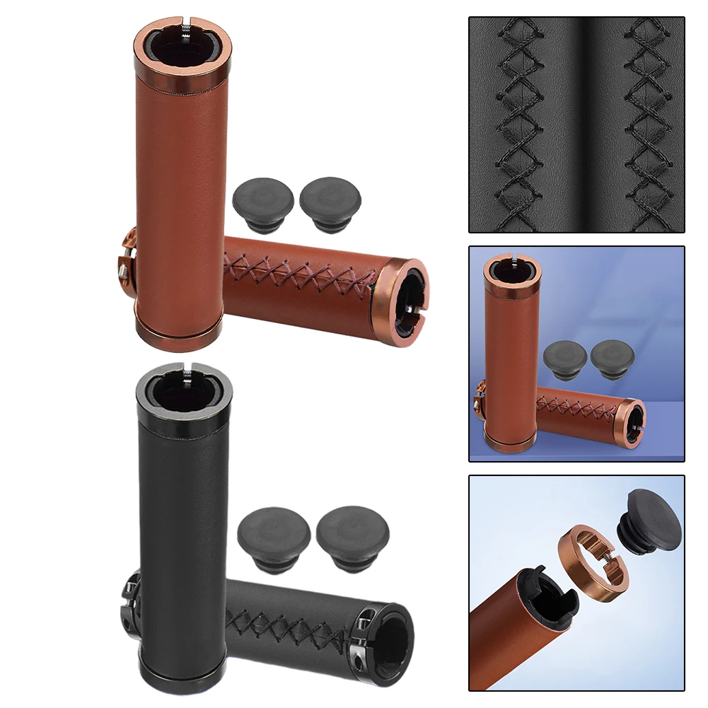 Mountain Bike Vintage Hand-Sewn Grips Double-Sided Lock Bicycle Grips Anti-slip Bicycle Parts For Caliber 22.2mm Handlebars
Mountain Bike Vintage Hand-Sewn Grips Double-Sided Lock Bicycle Grips Anti-slip Bicycle Parts For Caliber 22.2mm Handlebars