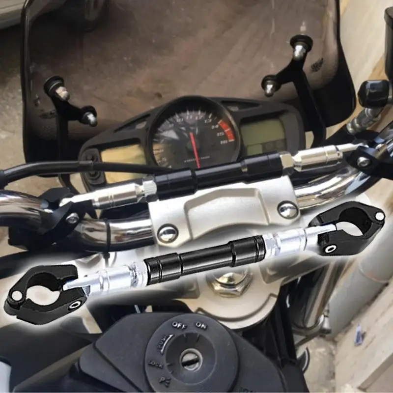 Motorcycle Adjustable Bracket Crossbar Steering Wheel Reinforcing Bracket Durable Balancing Handlebar Motorcycle Accessories
Motorcycle Adjustable Bracket Crossbar Steering Wheel Reinforcing Bracket Durable Balancing Handlebar Motorcycle Accessories