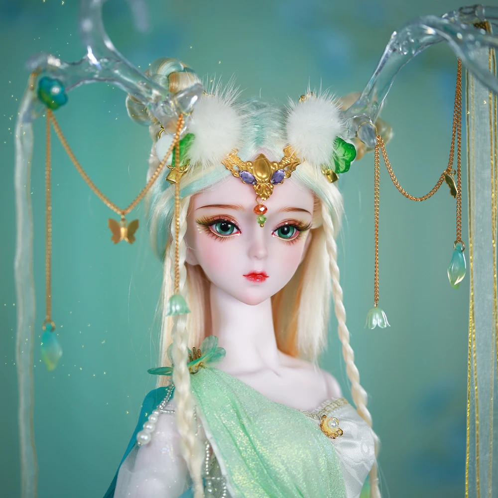 

Dream Fairy 1/3 DBS Doll 62cm Doll name YAOYAO Mechanical Joint Piece Set Including Clothes Shoes High Quality Makeup BJD SD