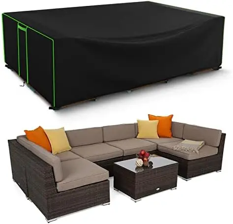 Covers, Outdoor Furniture Cover Waterproof, 600D Outdoor Table and Chairs Set Cover, 126"L×64"W×28"H Rectangular O Pcs table a
Covers, Outdoor Furniture Cover Waterproof, 600D Outdoor Table and Chairs Set Cover, 126"L×64"W×28"H Rectangular O Pcs table a