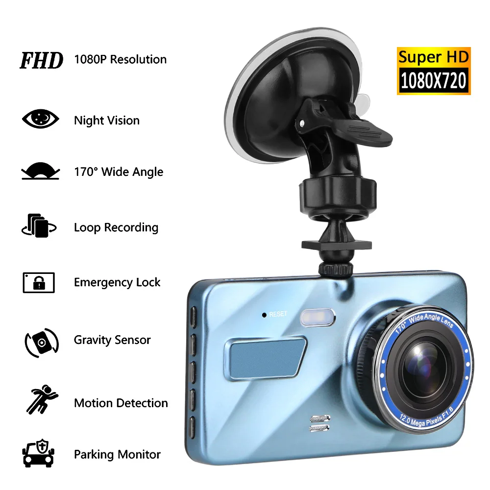 With Rear View Camera Car DVR Cycle Recording Night Vision Dash Cam 3.6" HD Video Recorder
With Rear View Camera Car DVR Cycle Recording Night Vision Dash Cam 3.6" HD Video Recorder