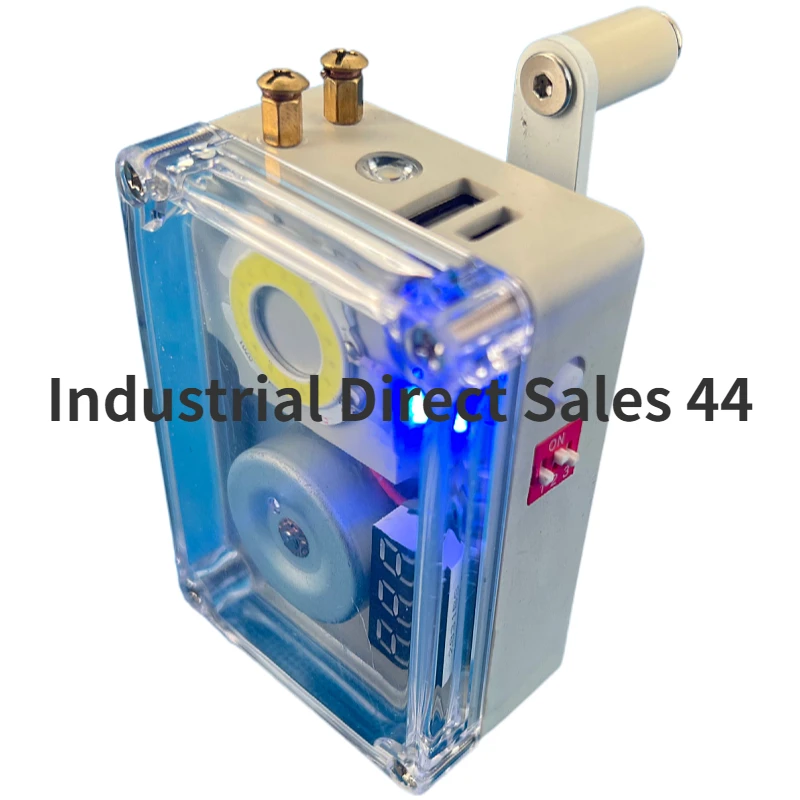 Hand cranked generator portable | lighting USB charging DIY camping emergency outdoor|
Hand cranked generator portable | lighting USB charging DIY camping emergency outdoor|