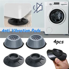 4PCS of Anti Vibration Pads Washing Machine Silent Rubber Feet Refrigerator Base Fixed Non-slip Foot Pad Bracket Accessories
4PCS of Anti Vibration Pads Washing Machine Silent Rubber Feet Refrigerator Base Fixed Non-slip Foot Pad Bracket Accessories