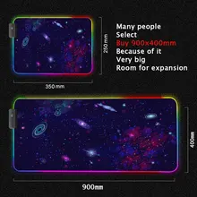 Space Play Mat Cartoon RGB LED Mouse Pad Personalized Gamer Computer Desk Mats Gaming Keyboard Mouse Mats Black Mousepad 900x400
Space Play Mat Cartoon RGB LED Mouse Pad Personalized Gamer Computer Desk Mats Gaming Keyboard Mouse Mats Black Mousepad 900x400