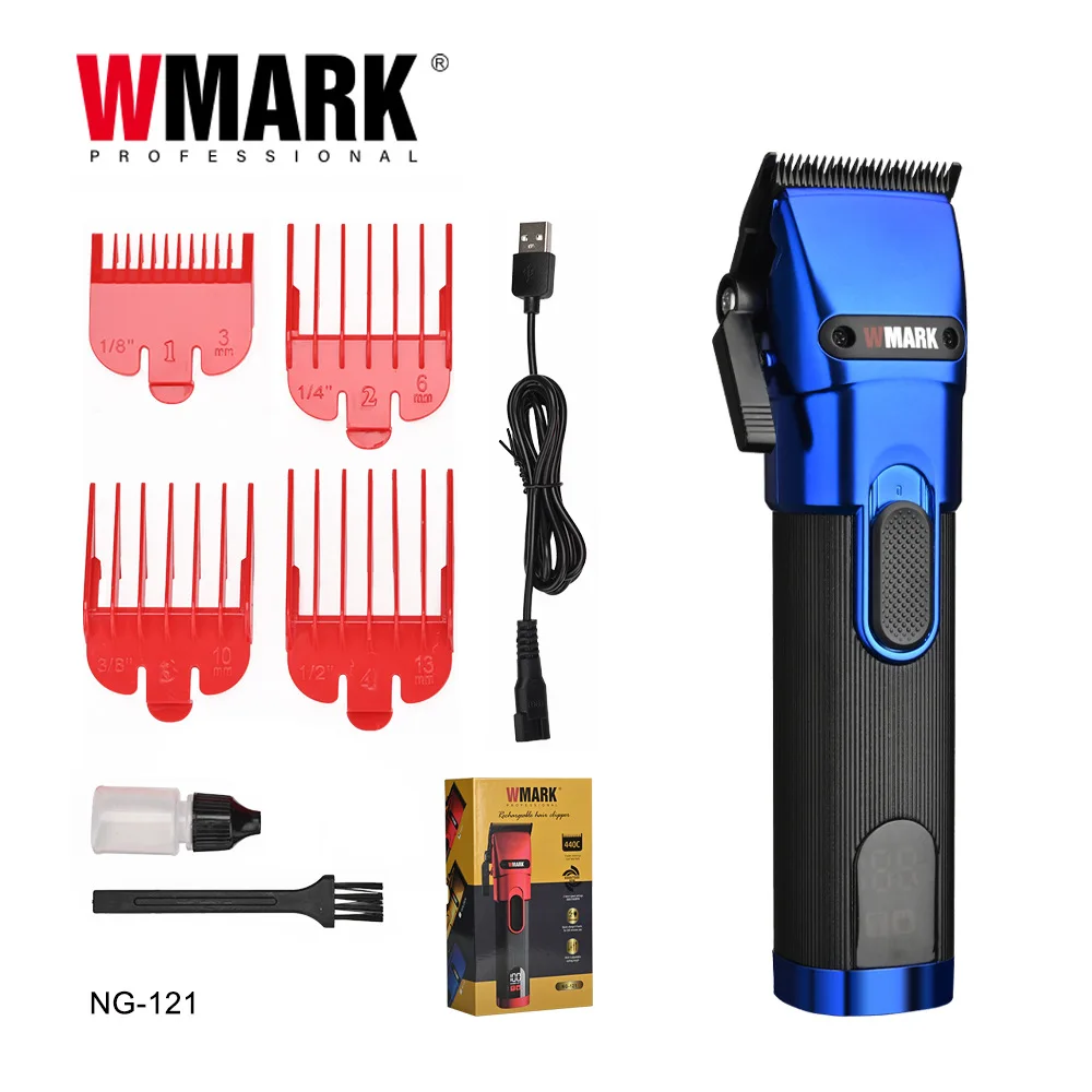 

WMARKNG-121 electric hair clippers hot selling charging hair cutting salon