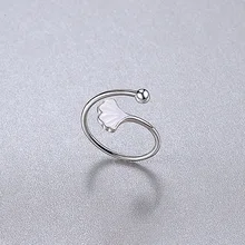 S925 Pure Ginkgo Leaf Shell Ring Silver Color Female Ins Light Luxury Fashion Personality Bracelet Luxury Jewelry Anillos Mujer
S925 Pure Ginkgo Leaf Shell Ring Silver Color Female Ins Light Luxury Fashion Personality Bracelet Luxury Jewelry Anillos Mujer