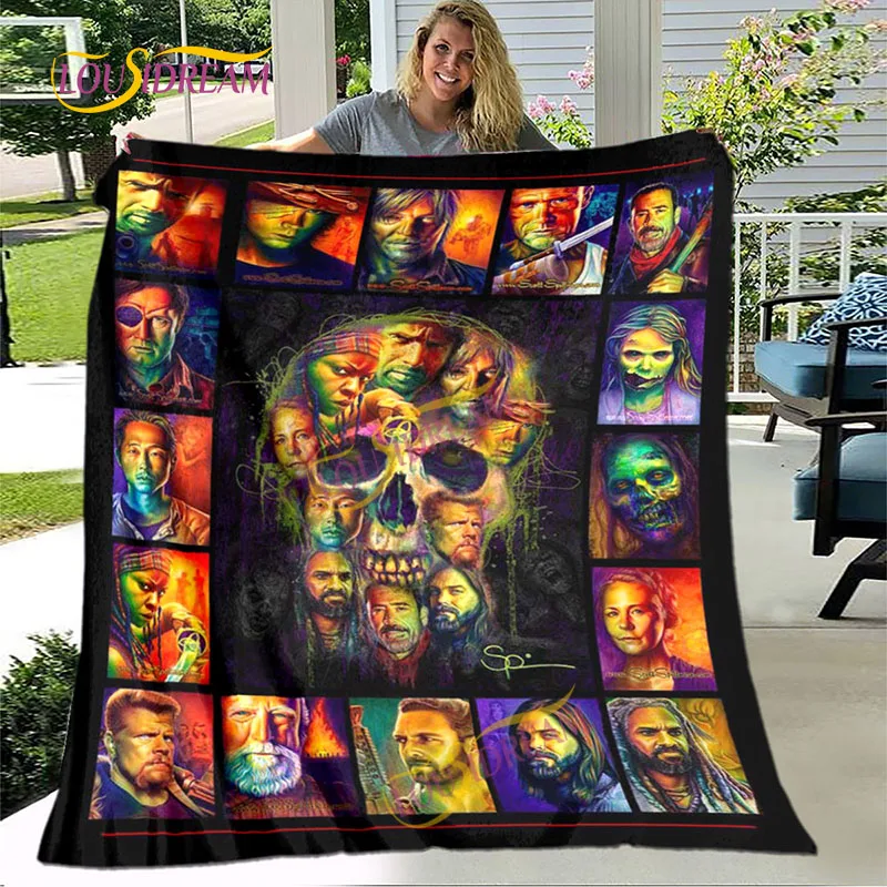 Одеяло с американским ТВ, мягкое фланелевое одеяло «Ходячие мертвецы», чехол для спальни, гостиной, дивана, повседневное теплое одеяло
Одеяло с американским ТВ, мягкое фланелевое одеяло «Ходячие мертвецы», чехол для спальни, гостиной, дивана, повседневное теплое одеяло