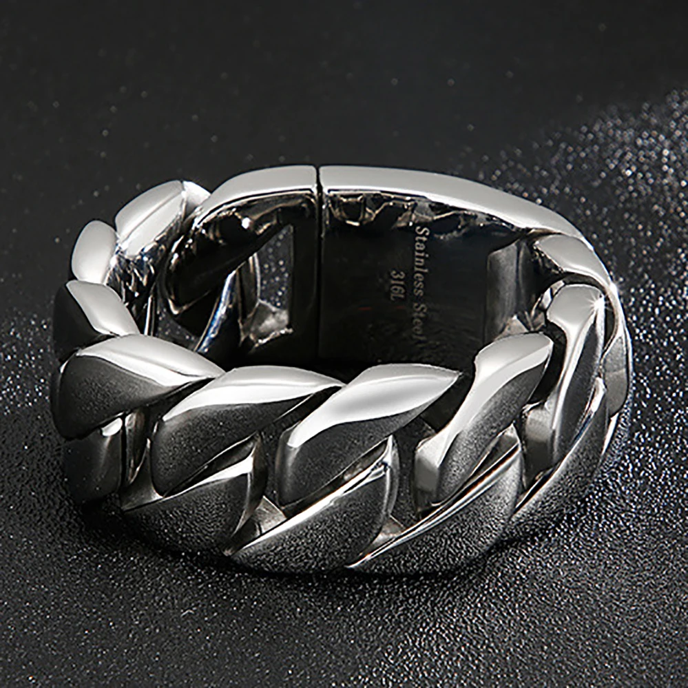 Men Titanium Steel Bracelet Wheel Coarse Fashion Jewelry Personalized Smooth Dominant Trend Bracelet Jewelry Wholesale
Men Titanium Steel Bracelet Wheel Coarse Fashion Jewelry Personalized Smooth Dominant Trend Bracelet Jewelry Wholesale