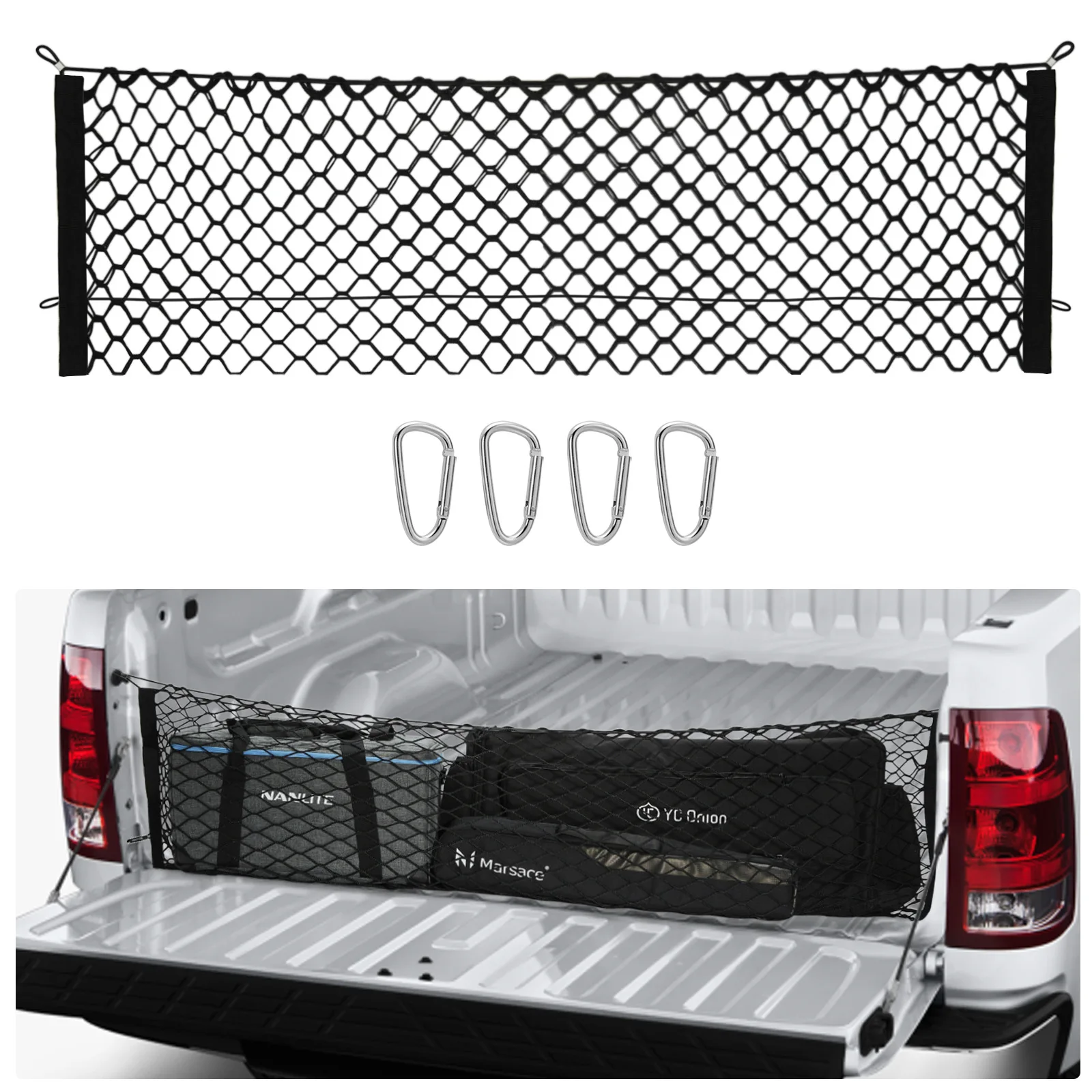 SUV Trunk Luggage Mesh Pocket Set Off-Road Storage Organizer Bags Car Accessories Car Mesh Pocket 
SUV Trunk Luggage Mesh Pocket Set Off-Road Storage Organizer Bags Car Accessories Car Mesh Pocket