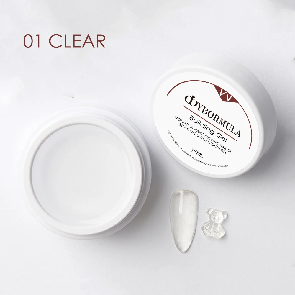 15ml Non-stick Hand Building Gel for Nail Extension White Clear Pink Nude Construction Nail Art Gel Solid Extend Gel New
15ml Non-stick Hand Building Gel for Nail Extension White Clear Pink Nude Construction Nail Art Gel Solid Extend Gel New