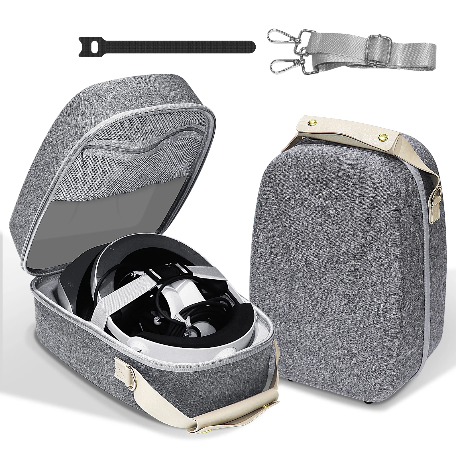 For PS5 VR2 Portable Multifunctional EVA Hard Case Storage Bag for PSVR2 Glasses Storage Protection Hard Case
For PS5 VR2 Portable Multifunctional EVA Hard Case Storage Bag for PSVR2 Glasses Storage Protection Hard Case