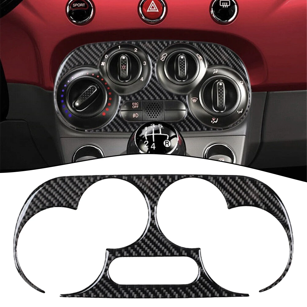 Black Carbon Fiber Cover Trim For Fiat 500 2012-15 Carbon Fiber Manual Climate Console Interior Trim Car Interior
Black Carbon Fiber Cover Trim For Fiat 500 2012-15 Carbon Fiber Manual Climate Console Interior Trim Car Interior