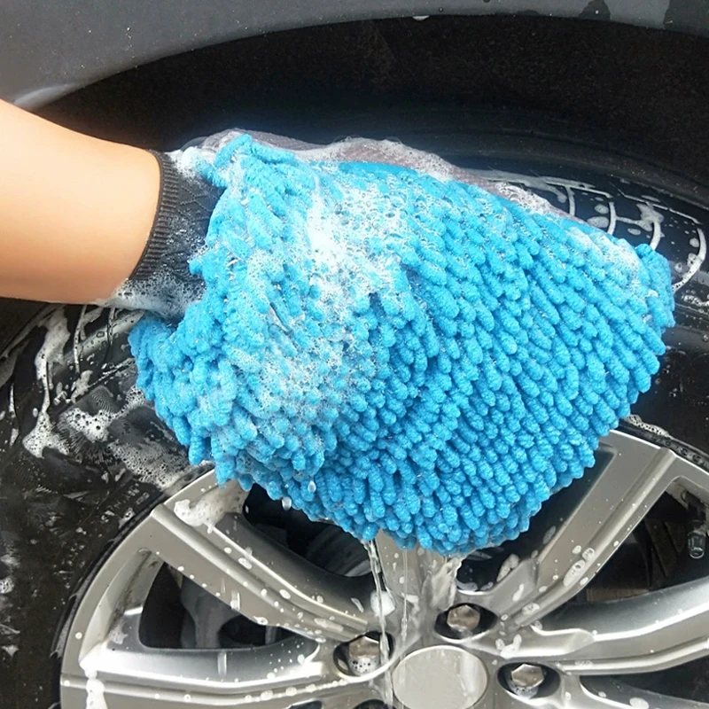 Microfiber Car Wash Gloves Chenille Waterproof Mitt Soft Mesh Back Double-faced Glove Mitt Wax Detailing Brush Car Cleaning Tool
Microfiber Car Wash Gloves Chenille Waterproof Mitt Soft Mesh Back Double-faced Glove Mitt Wax Detailing Brush Car Cleaning Tool