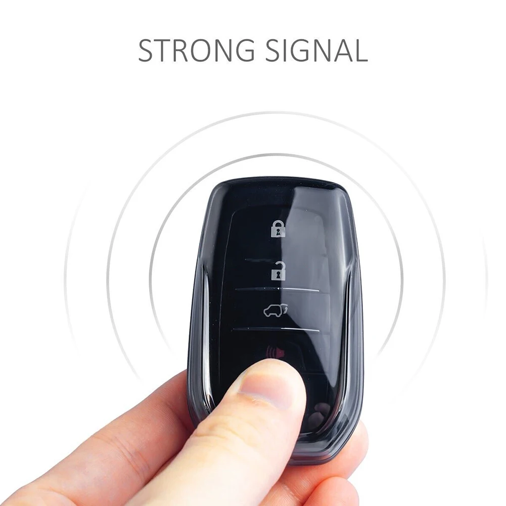 1x Black Transparent Key Fob Case Cover For Toyota For Sienna For Venza For Hilux Car Key Case Waterproof Protect Accessories
1x Black Transparent Key Fob Case Cover For Toyota For Sienna For Venza For Hilux Car Key Case Waterproof Protect Accessories