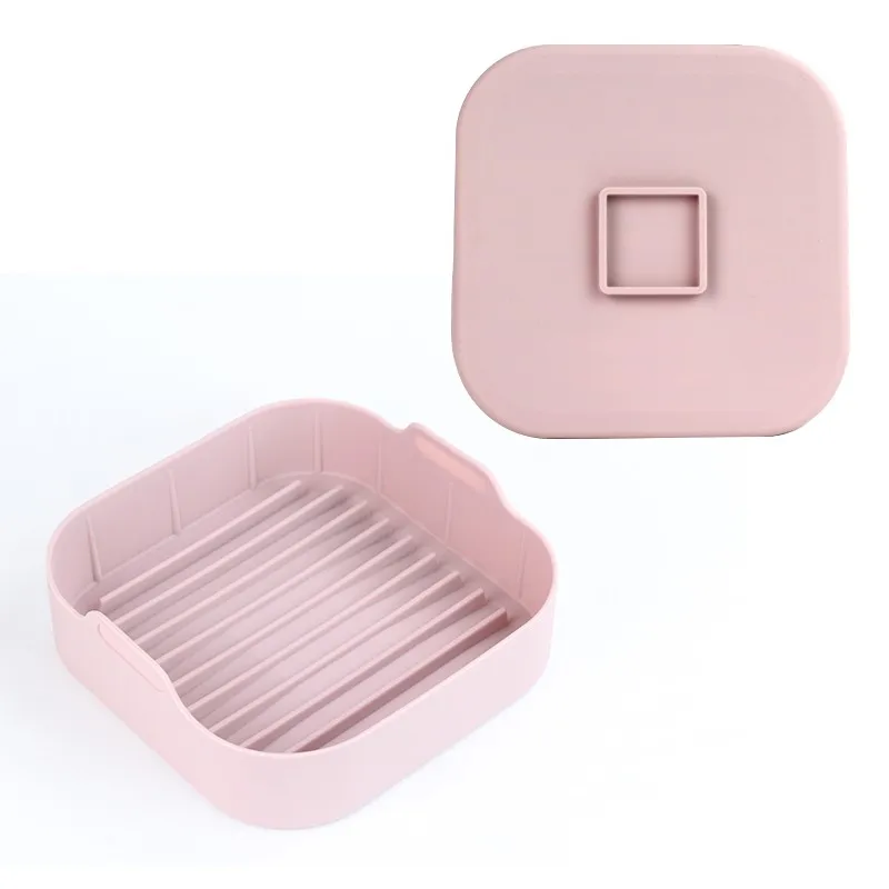 1x Silicone Pot 20.3x20.3x7.5cm Airfryer Fryer Accessories Baking Tool Tray Silicone Pan In Stock Drop Shipping
1x Silicone Pot 20.3x20.3x7.5cm Airfryer Fryer Accessories Baking Tool Tray Silicone Pan In Stock Drop Shipping