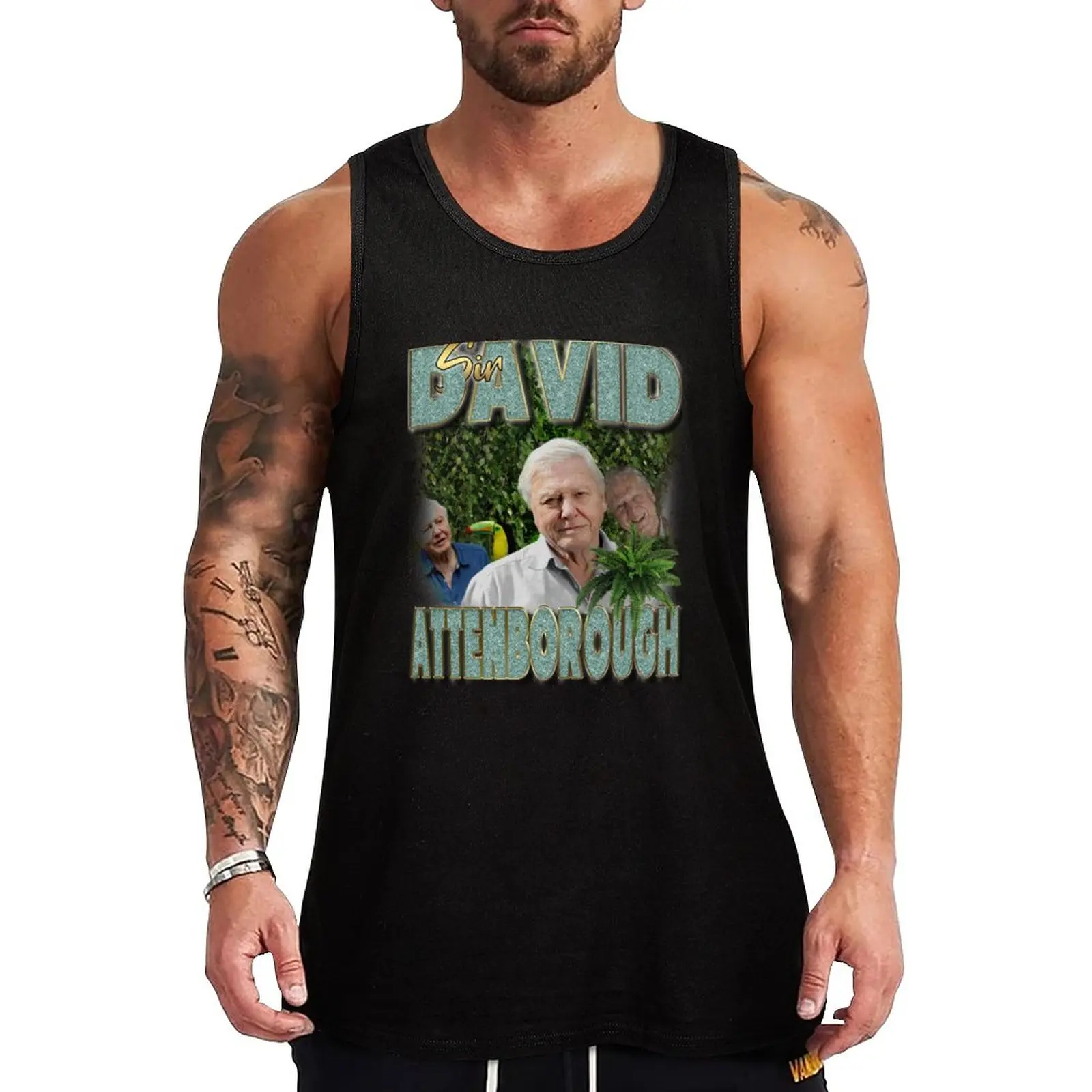 New Sir David Attenborough 90s Style Tank Top Men's sports t-shirt singlet for men Men's clothing vest for men
New Sir David Attenborough 90s Style Tank Top Men's sports t-shirt singlet for men Men's clothing vest for men