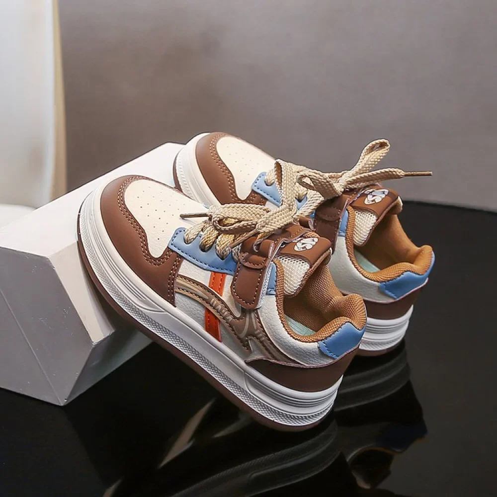 أحذية رياضية من جلد البولي يوريثان للأطفال، أحذية رياضية عصرية للمراهقين، أحذية رياضية مضادة للانزلاق ومقاومة للماء للأولاد والبنات أحذية رياضية من جلد البولي يوريثان للأطفال، أحذية رياضية عصرية للمراهقين، أحذية رياضية مضادة للانزلاق ومقاومة للماء للأولاد والبنات