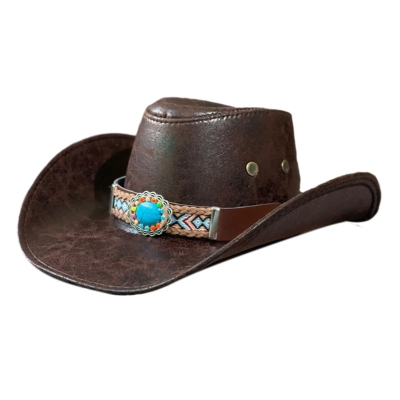Western Cowboy Hat Breathable Cowboy Hat Unisex Photo Props Versatile Headgear drop shipping
Western Cowboy Hat Breathable Cowboy Hat Unisex Photo Props Versatile Headgear drop shipping