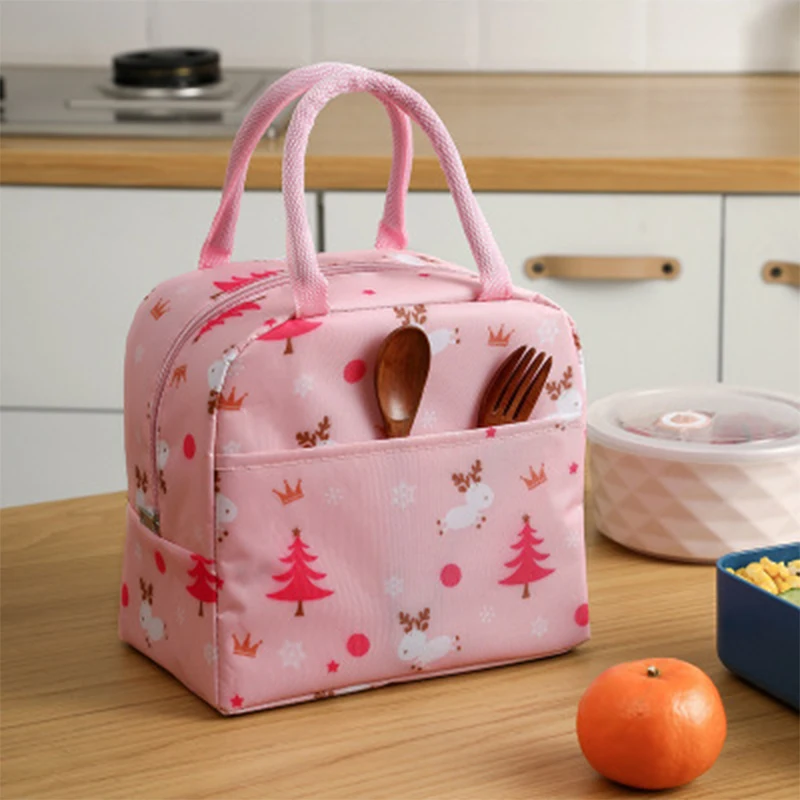 Lunch Bag Handle Insulation cooler bag for Women kid Lunch Box picnic travel Portable Food Storage Breakfast Thermal Food Bag 14 Mallzona S549d5b0f899c4b6588c43d707a7dd134G Lunch Bag Handle Insulation cooler bag for Women kid Lunch Box picnic travel Portable Food Storage Breakfast Thermal Food Bag Mallzona