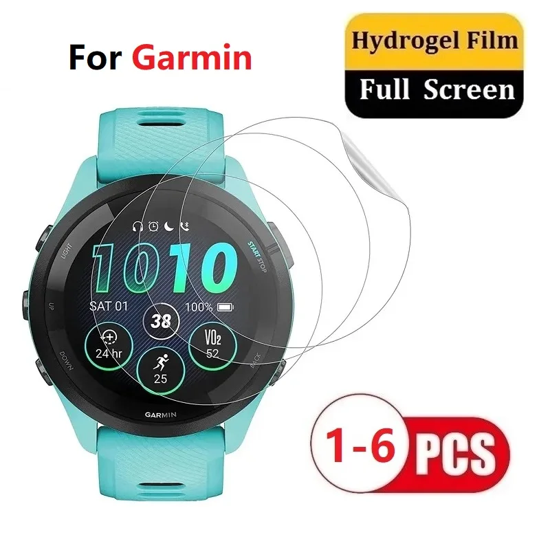 

Protective Watch Film For Garmin Watch Forerunner 955 645 630 620 265 255 S 245 M 235 230 225 220 45 55 Soft Screen Protector