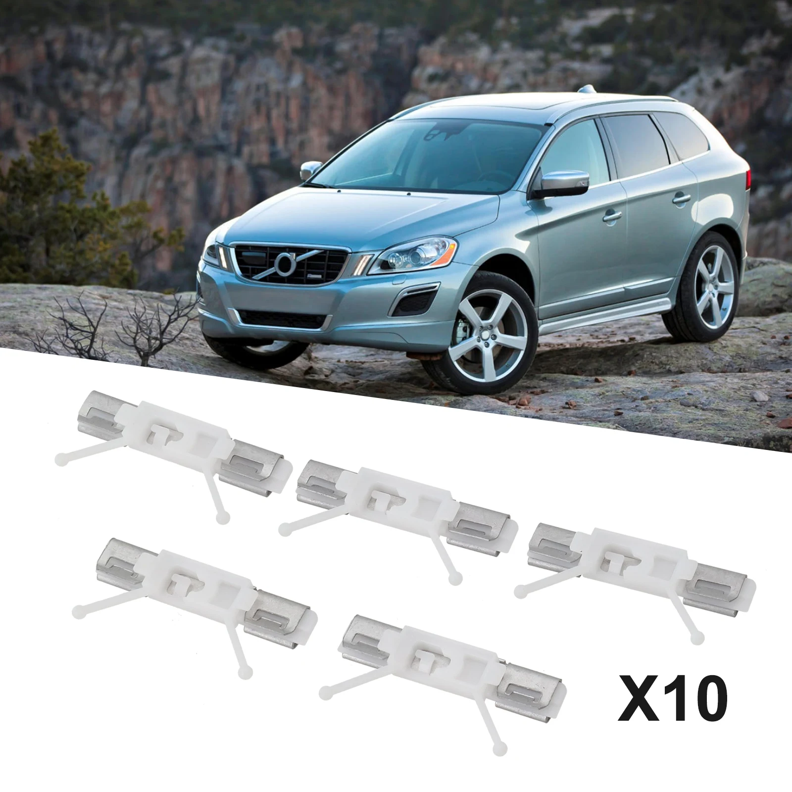Ront Windshield Post Windshield Post Clip For Volvo XC60 Front Windshield Plastic Plug-and-play White 30753487 Direct Fit
Ront Windshield Post Windshield Post Clip For Volvo XC60 Front Windshield Plastic Plug-and-play White 30753487 Direct Fit