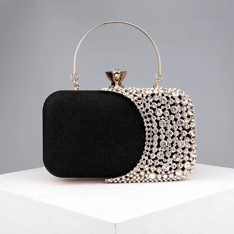 Diamond-encrusted Dinner Bag European and American Vintage Dinner Bag All-match Dress Evening Clutch Bag
Diamond-encrusted Dinner Bag European and American Vintage Dinner Bag All-match Dress Evening Clutch Bag