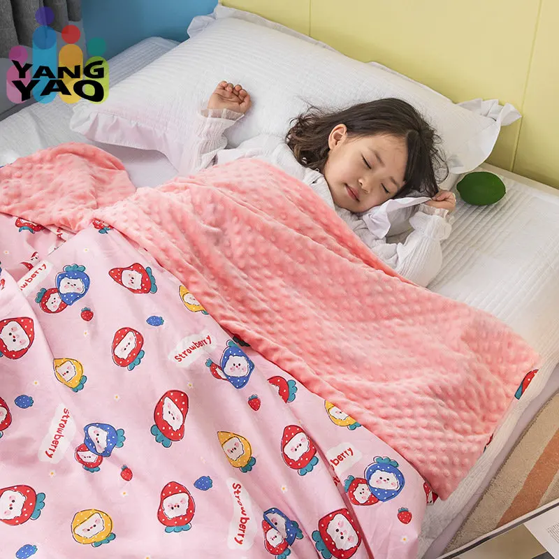 Bean Blanket Summer Quilt for Kids Kindergarten Bedding Cotton Bedspread on The Bed Duvet Cover Sheet Air-conditioning Comforter
Bean Blanket Summer Quilt for Kids Kindergarten Bedding Cotton Bedspread on The Bed Duvet Cover Sheet Air-conditioning Comforter