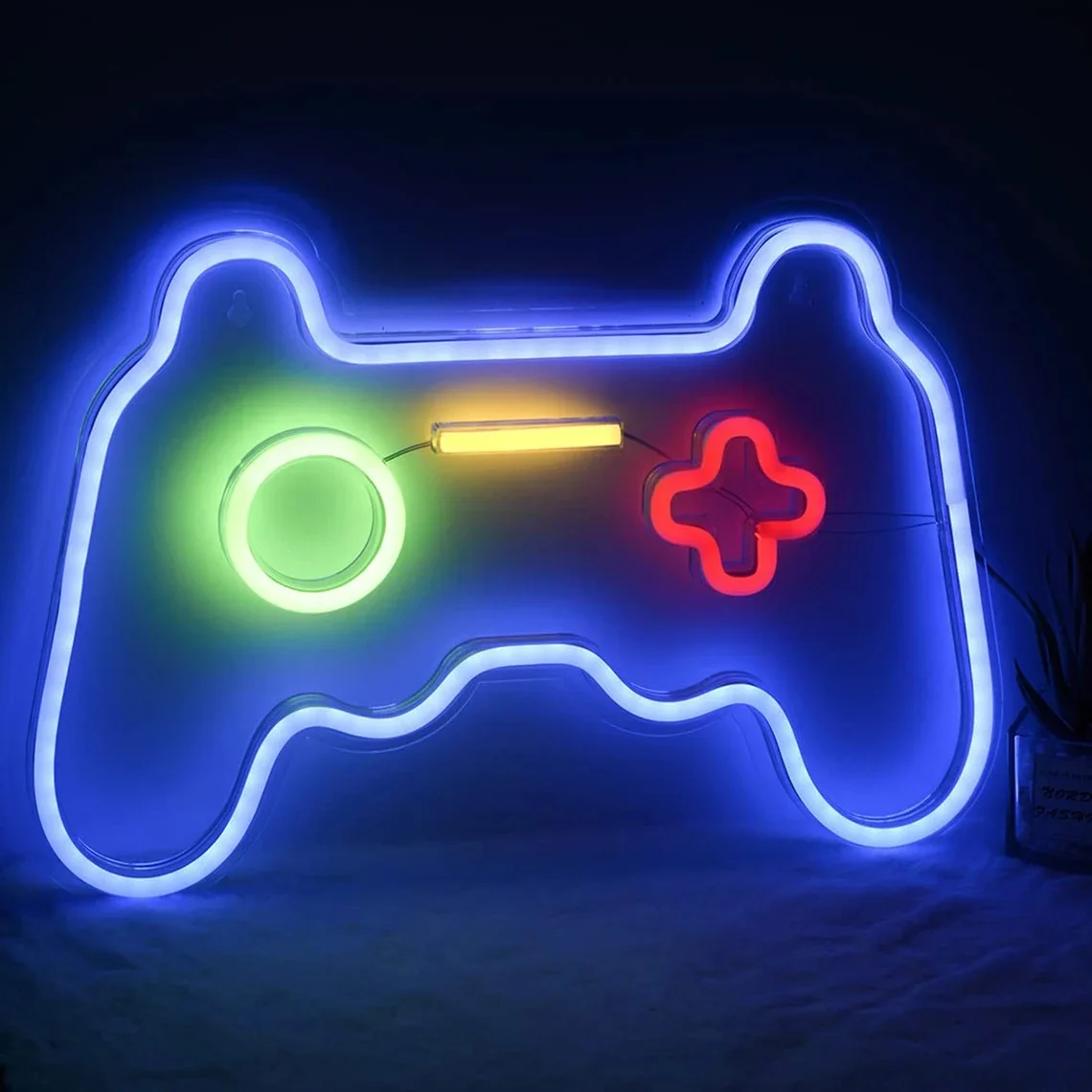 Gamepad Neon Sign Game Controller Neon Sign Led Neon Light for Gaming Room Bedroom Wall Decor 
Gamepad Neon Sign Game Controller Neon Sign Led Neon Light for Gaming Room Bedroom Wall Decor