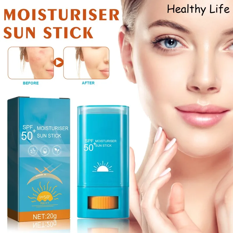 Matte Sunscreen Stick SPF 50+ Anti-oxidant Portable Sunproof Isolation Waterproof Lasting UV Protection Sunblock Balm Skin Care
Matte Sunscreen Stick SPF 50+ Anti-oxidant Portable Sunproof Isolation Waterproof Lasting UV Protection Sunblock Balm Skin Care