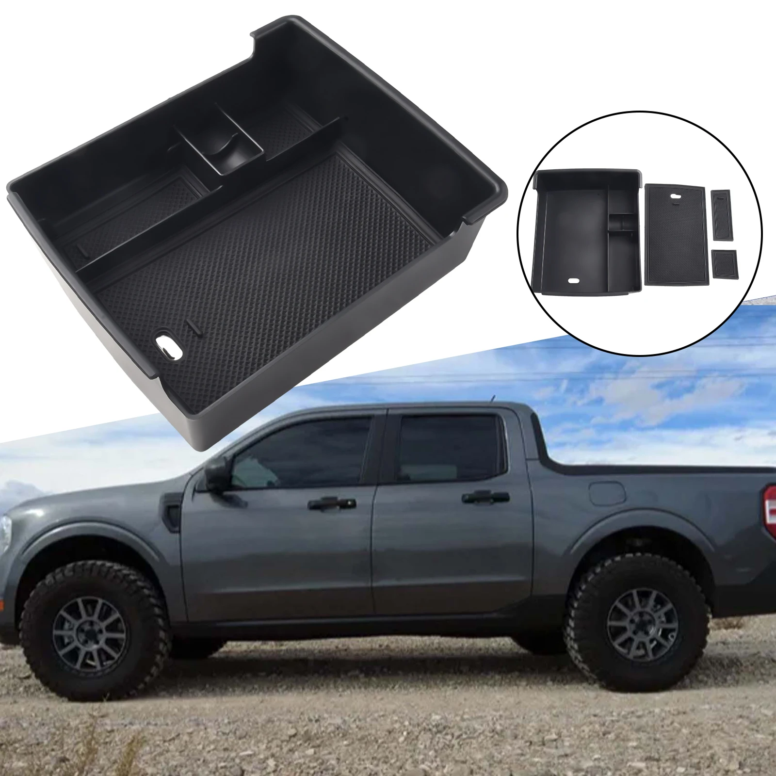 Car Middle Console Organizer For Ford Maverick 22-2023 Car Center Console Organizer Accessories Insert Tray With Three Non-slip
Car Middle Console Organizer For Ford Maverick 22-2023 Car Center Console Organizer Accessories Insert Tray With Three Non-slip