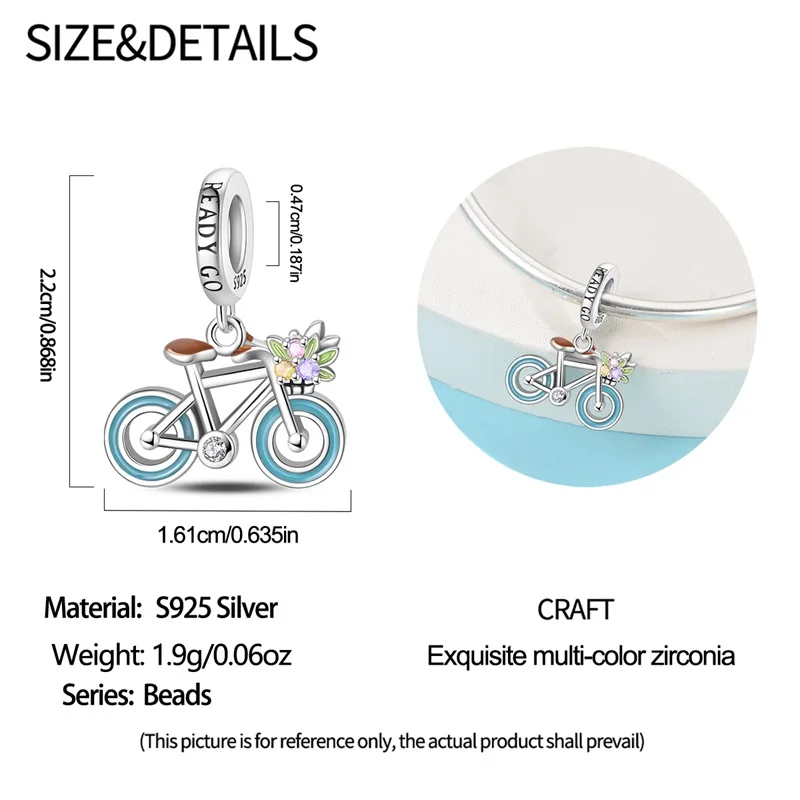 925 Sterling Silver Turtle Bow Conch Perfume Earphone Ballet Charms Beads Fit 3mm Bracelets DIY Fine Jewelry Making 8 Mallzona S54a44a37aeb44e6eacbd7c378423944dG 925 Sterling Silver Turtle Bow Conch Perfume Earphone Ballet Charms Beads Fit 3mm Bracelets DIY Fine Jewelry Making Mallzona