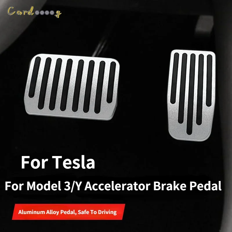 Педаль тормоза акселератора Tesla для Model3/Y, педаль из алюминиевого сплава с противоскользящей кожей, накладки, автомобильные аксессуары Cardoooog
Педаль тормоза акселератора Tesla для Model3/Y, педаль из алюминиевого сплава с противоскользящей кожей, накладки, автомобильные аксессуары Cardoooog