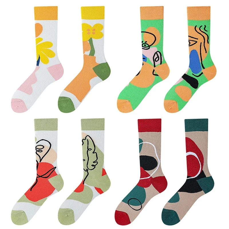1 pairsSocks Women Design ABstyle Asymmetric Creative Harajuku Fashion Casual Personalized Creative Socks Gift New
1 pairsSocks Women Design ABstyle Asymmetric Creative Harajuku Fashion Casual Personalized Creative Socks Gift New