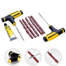 General Effective Durable Car Tire Repair Tools Tire Plastic Repair Kit Rivet Needle Tool Set Car Bicycle Tubeless Tire Cleaning
General Effective Durable Car Tire Repair Tools Tire Plastic Repair Kit Rivet Needle Tool Set Car Bicycle Tubeless Tire Cleaning