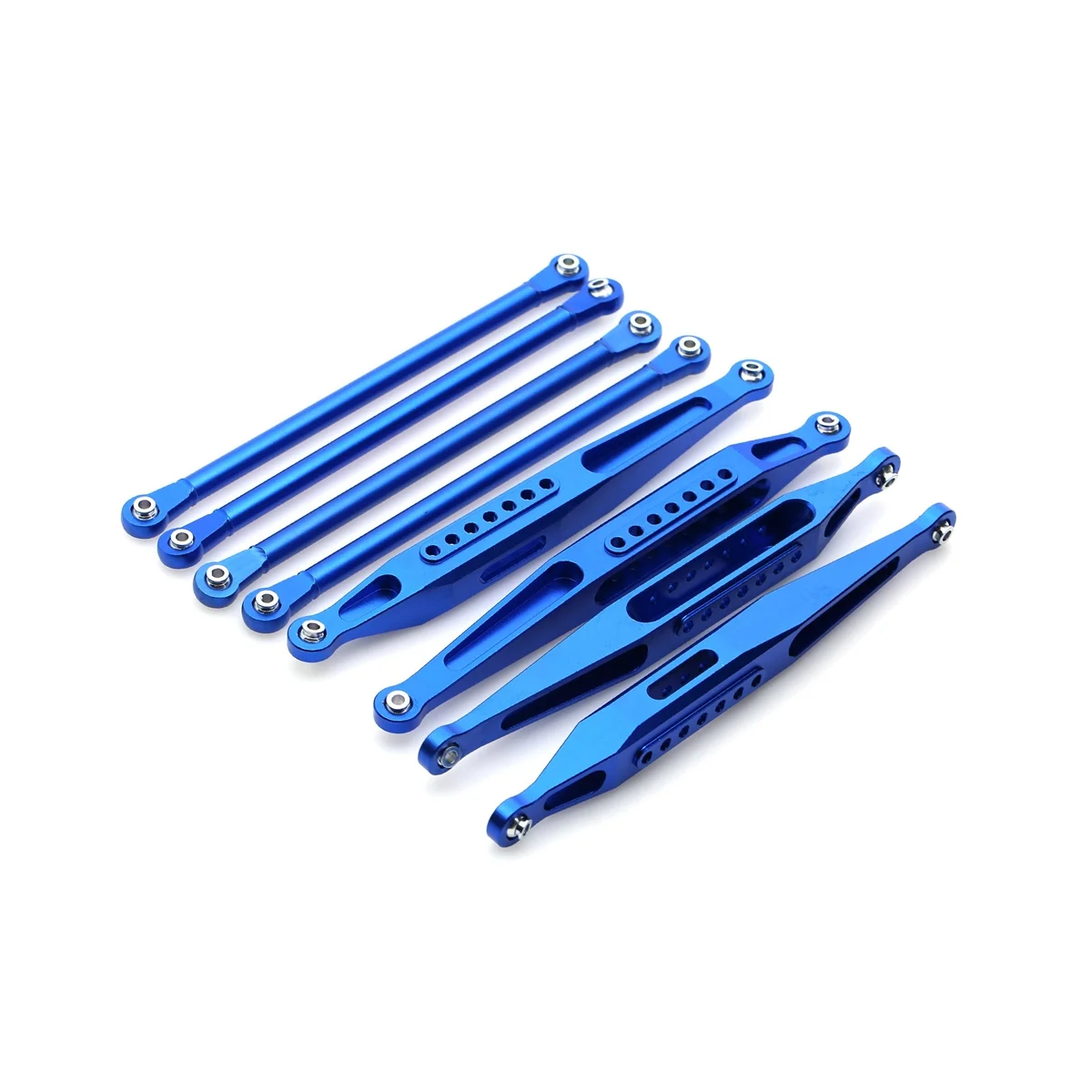 8Pcs Metal Front and Rear Chassis Link Set for 4WD Solid Axle Truck 1/8 RC Car Upgrade Parts, 3 
8Pcs Metal Front and Rear Chassis Link Set for 4WD Solid Axle Truck 1/8 RC Car Upgrade Parts, 3