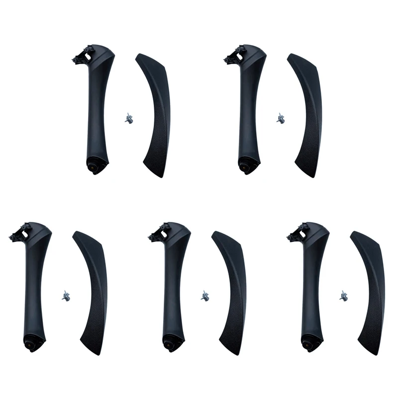 5X Car Right Interior Door Pull Handle With Cover Trim Replacement For BMW 3 Series E90 E91 E92 2004-2012 Black
5X Car Right Interior Door Pull Handle With Cover Trim Replacement For BMW 3 Series E90 E91 E92 2004-2012 Black