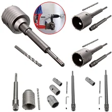 5PCS/Set Wall Hole Opener Concrete Drill Hole Wall Hollow Drill Bit Air Conditioner Puncher Concrete Hole Saw Drill Bit set
5PCS/Set Wall Hole Opener Concrete Drill Hole Wall Hollow Drill Bit Air Conditioner Puncher Concrete Hole Saw Drill Bit set