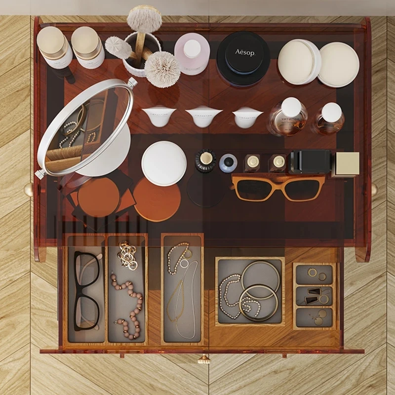 Multifunctional Dressing Table Woman Bedroom Makeup Woman Nordic Dressing Table Classic Charm Tocador Furniture Makeup
Multifunctional Dressing Table Woman Bedroom Makeup Woman Nordic Dressing Table Classic Charm Tocador Furniture Makeup