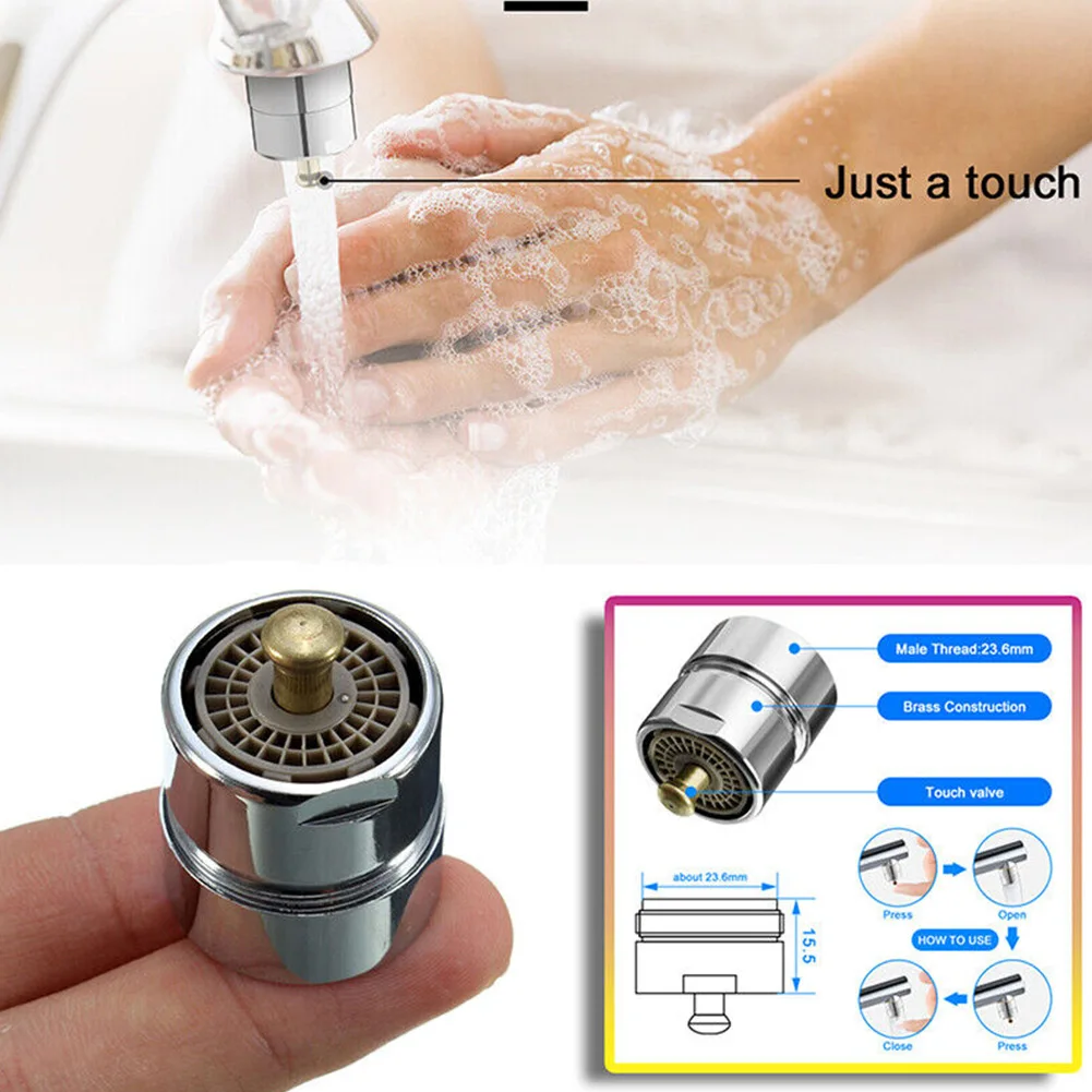 Brand New Valve Bubbler Kitchen Kitchen Faucets Nozzle One-button Outlet Copper Water Saving 1pcs Copper + Plastic
Brand New Valve Bubbler Kitchen Kitchen Faucets Nozzle One-button Outlet Copper Water Saving 1pcs Copper + Plastic