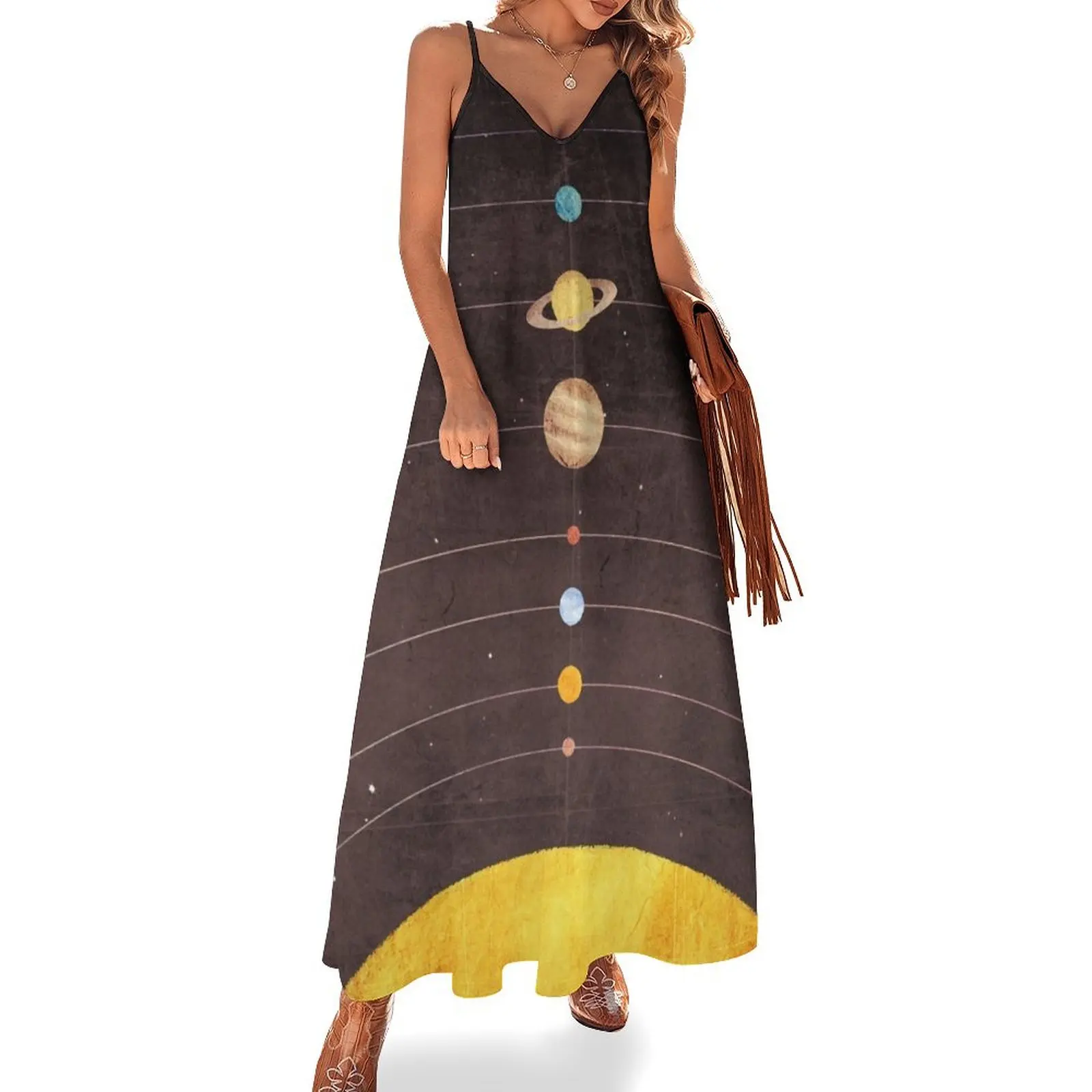 Solar System Sleeveless Dress Dress woman festival outfit women Long veiled dresses
Solar System Sleeveless Dress Dress woman festival outfit women Long veiled dresses