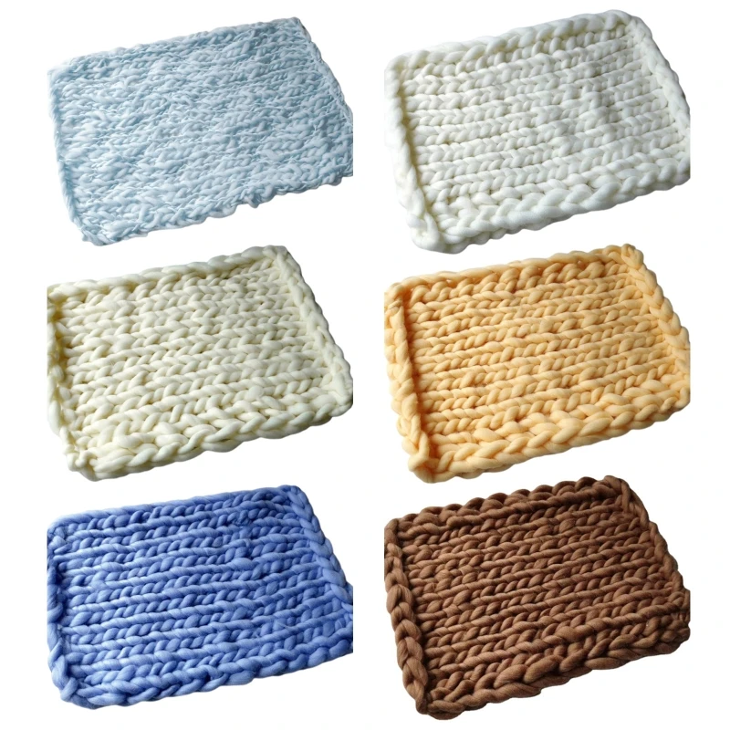 Newborn Photography Props Blanket Baby Photo Shoot Props Basket Fillers Rug Handknit Back Drop Blanket for Babies 20’’
Newborn Photography Props Blanket Baby Photo Shoot Props Basket Fillers Rug Handknit Back Drop Blanket for Babies 20’’